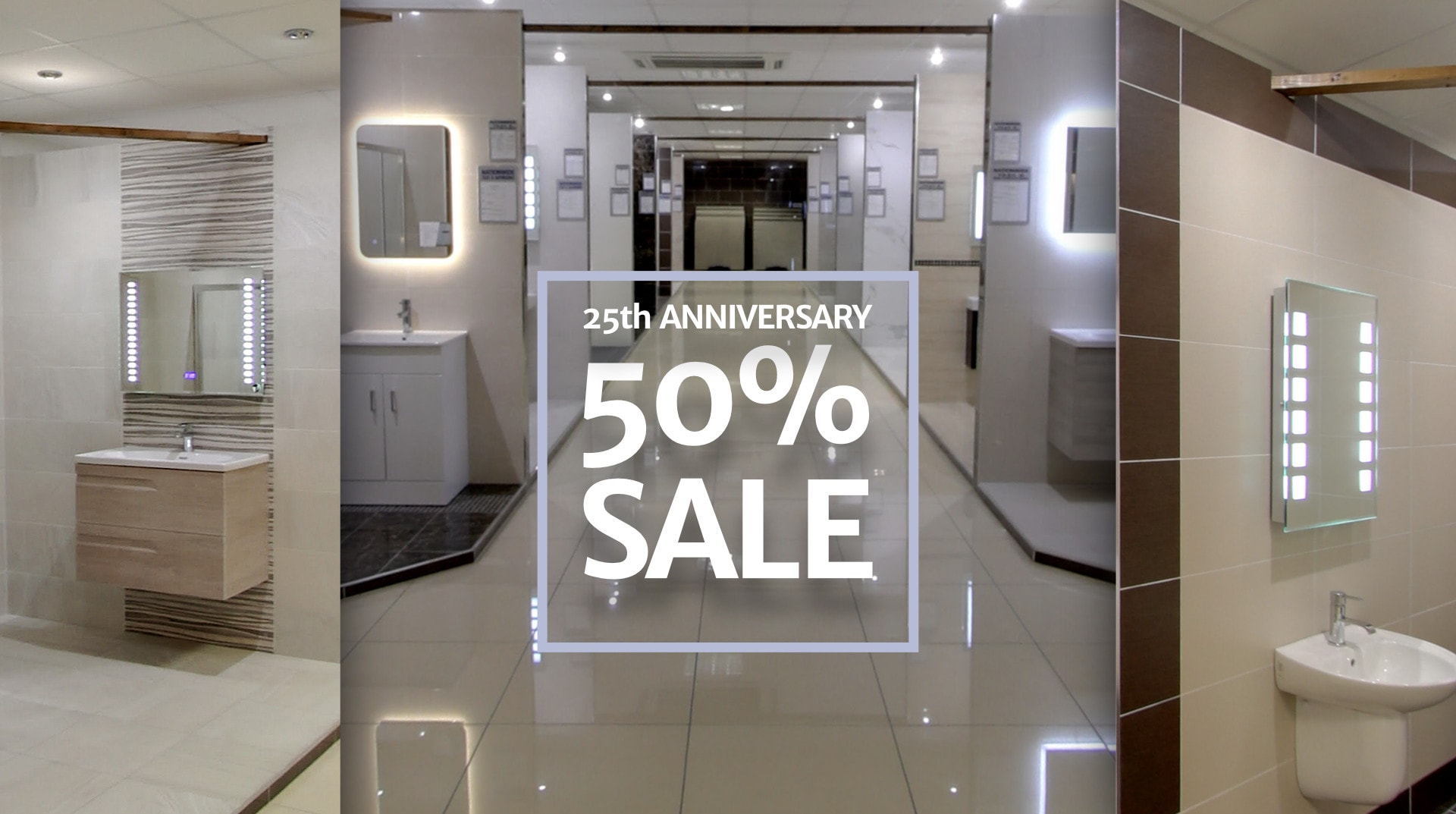 25th Anniversary 50% SALE