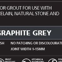 DUNLOP GX500 GRAPHITE GREY GROUT 10KG